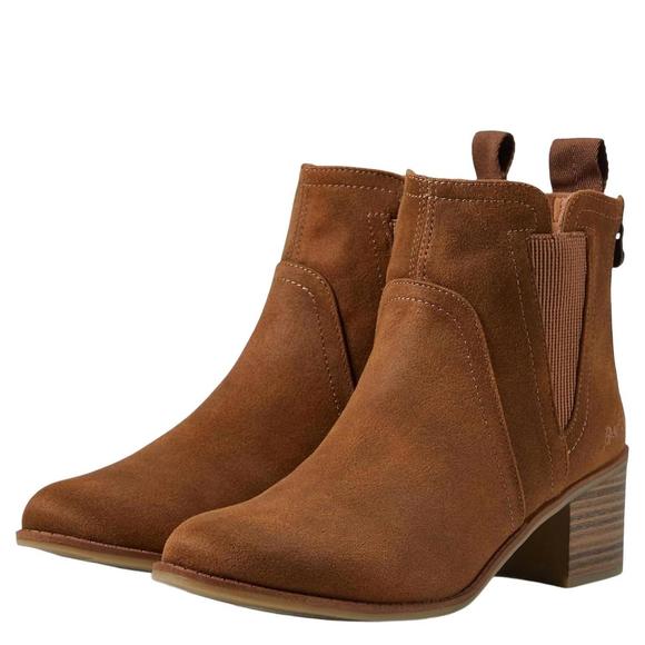 NEW BLOWFISH women's beam boot in rust oiled vegan suede - Picture 2 of 5